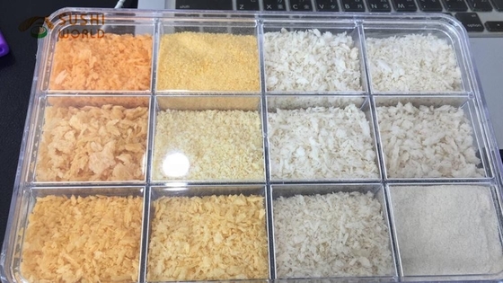 Поставка Органические японские хлебные крошки Panko 1 кг Наименование продукции Содержание Белый Жёлтый