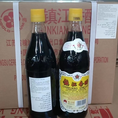 Естественный пивоваренный уксус 5L*2 Чинкианг черный рис Ферментированный уксус для вкусного вкуса