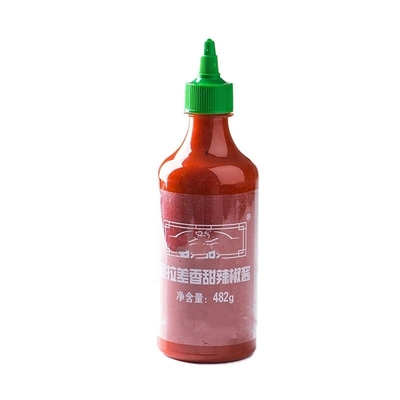 НЕТ Ингредиенты Пикантный чеснок Sriracha Чили соус 510G для настраиваемого пищевого напитка
