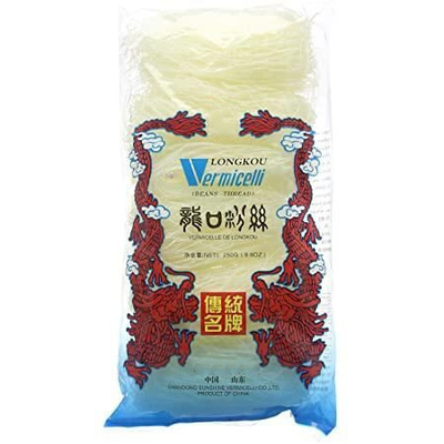 Рафинированная переработка Longkou Vermicelli 1 кг со сроком годности 24 Месяца