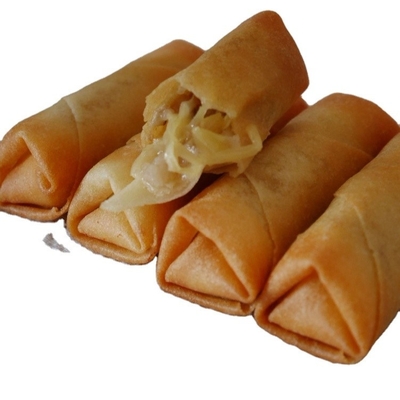 Здоровые мороженые овощные роллы для питательного и вкусного блюда
