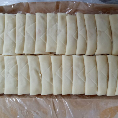 Здоровые мороженые овощные роллы для питательного и вкусного блюда